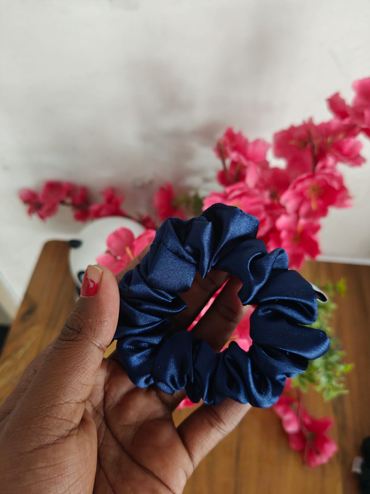 Royal Blue Small Scrunchies Royal Blue Small Scrunchies
