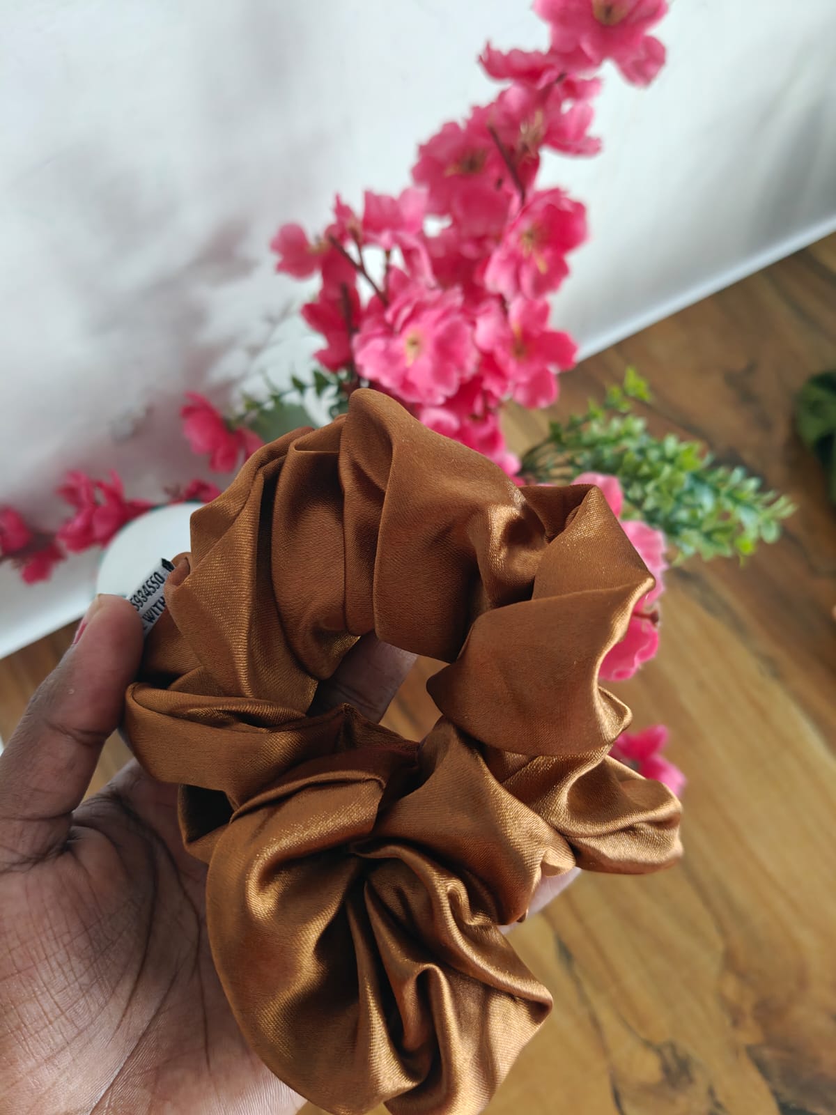 Chocolate brown Large Scrunchies Chocolate brown Large Scrunchies