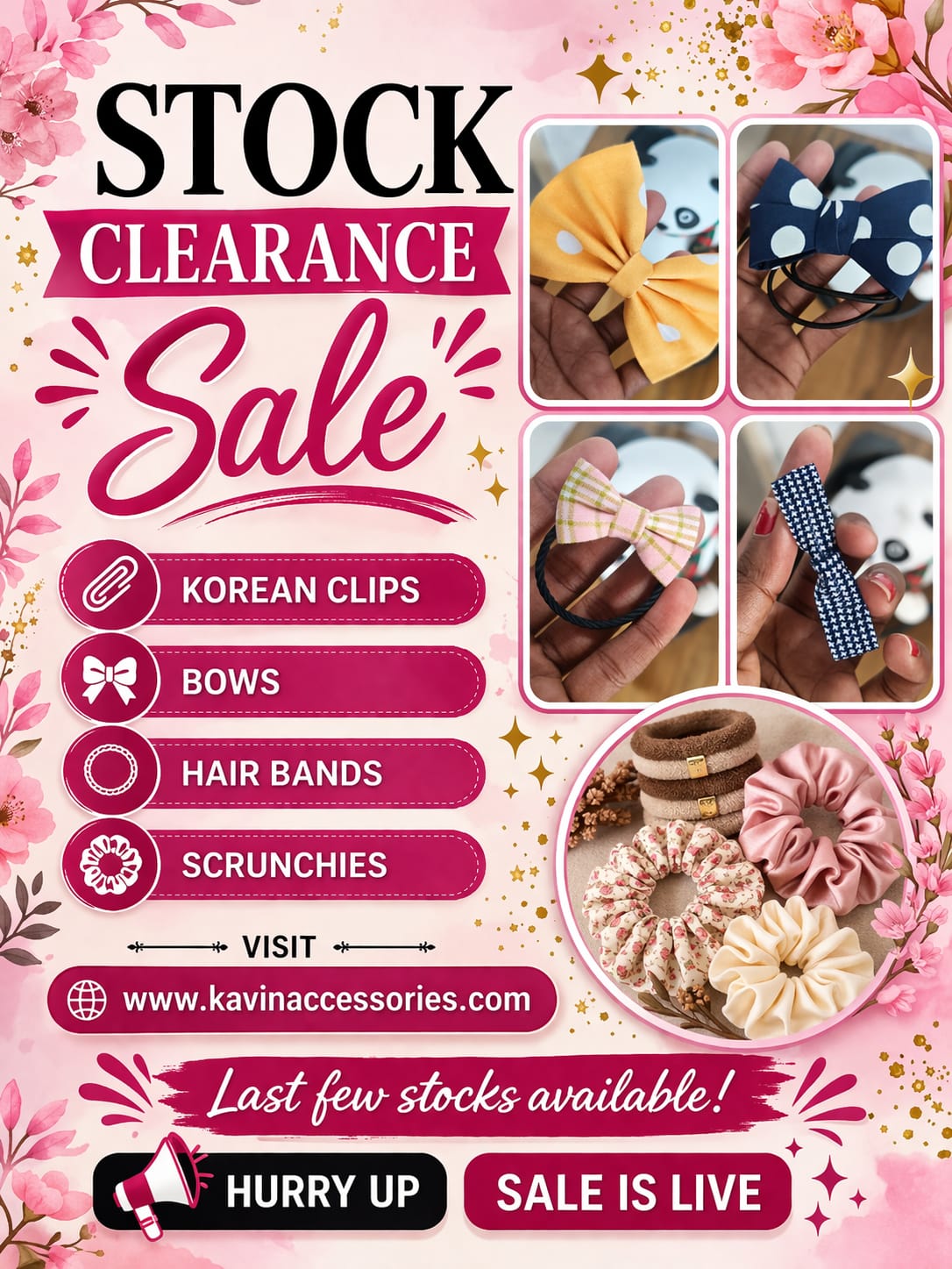 Stock Clearance Sale !