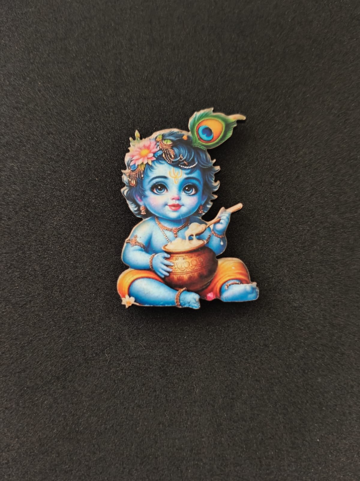 Baby Krishna Fridge Magnet