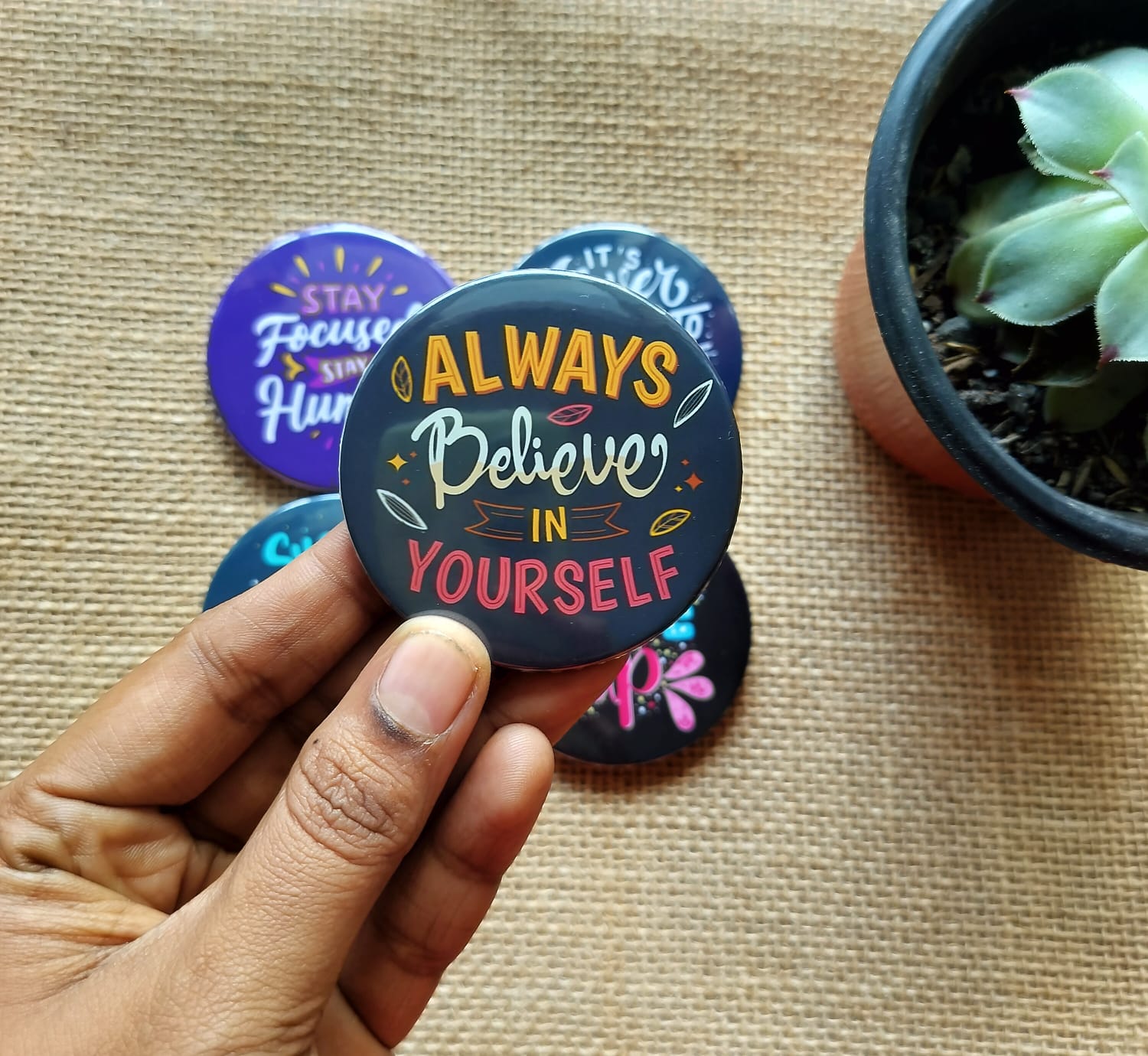 Circle Fridge Magnet