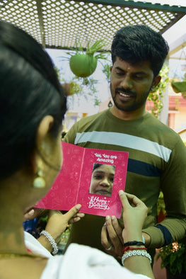 Surprise Mirror Greeting Card