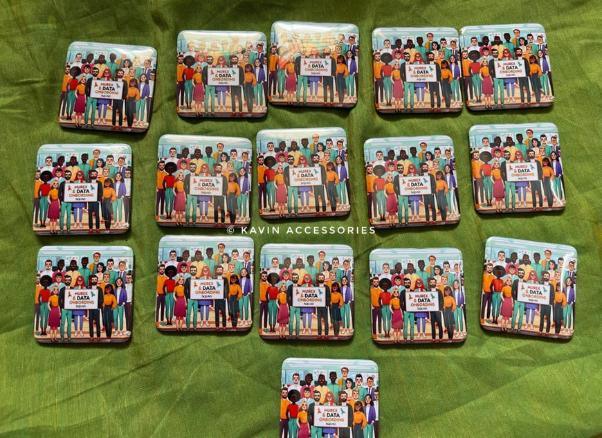 Customised Square shaped Magnet