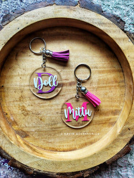 Personalised Acrylic Keychain