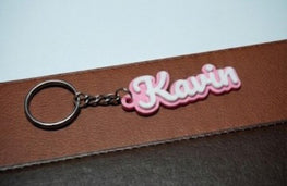 3D Printed Name Keychain