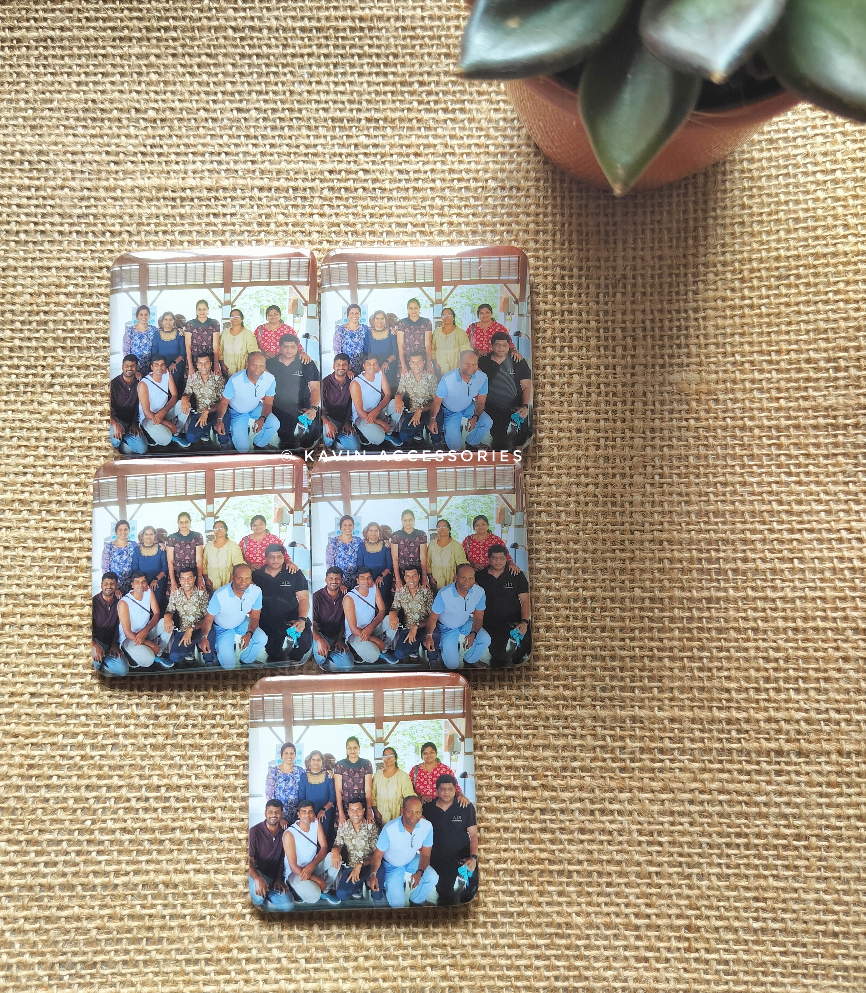 Customised Square shaped Magnet