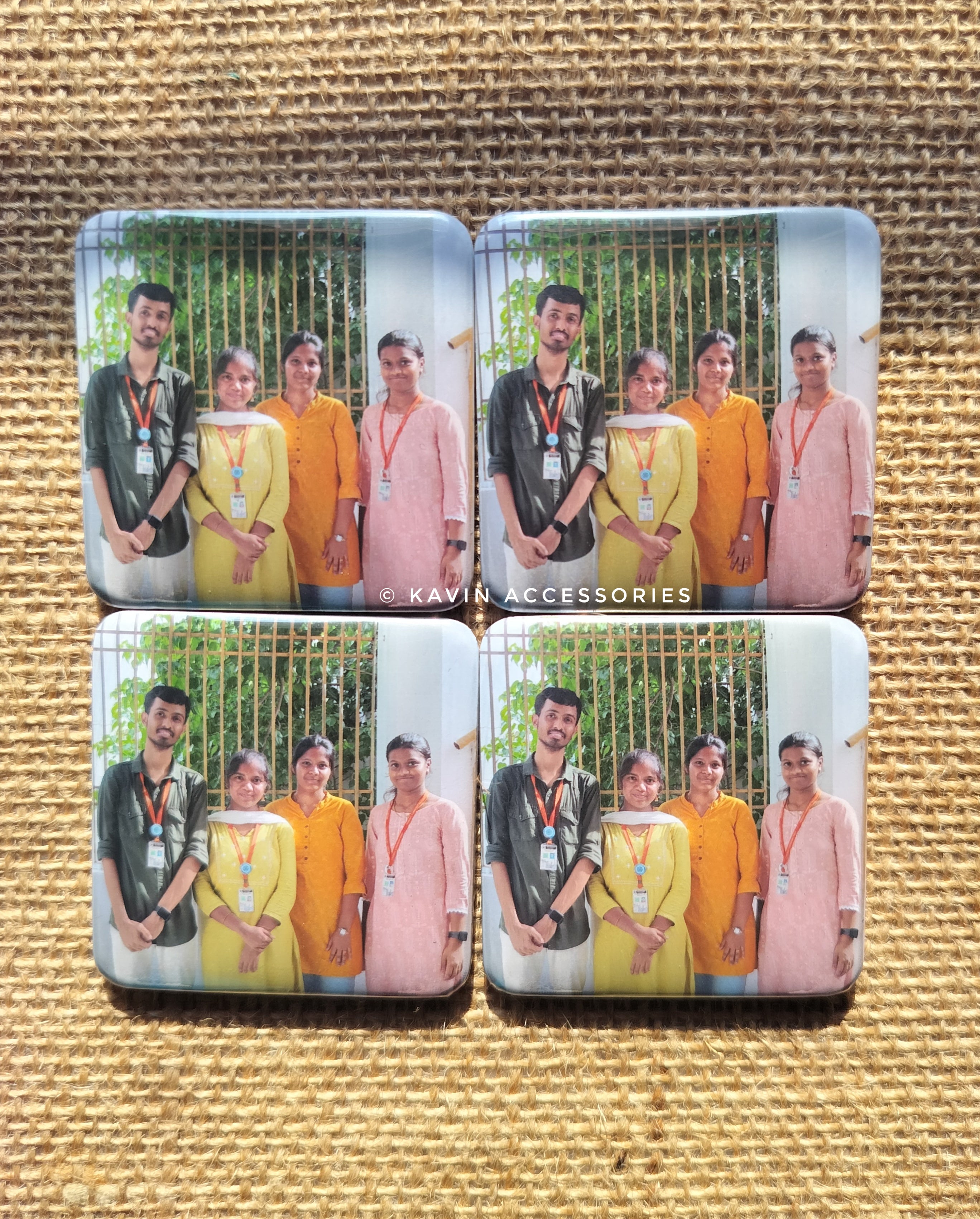Customised Square shaped Magnet